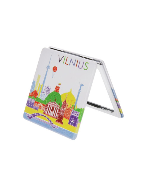 Veidrodėlis su Vilniaus piešiniu